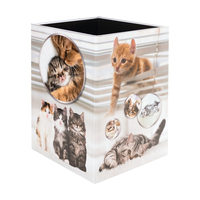 HERMA Papierkorb 15,0 l Katzen