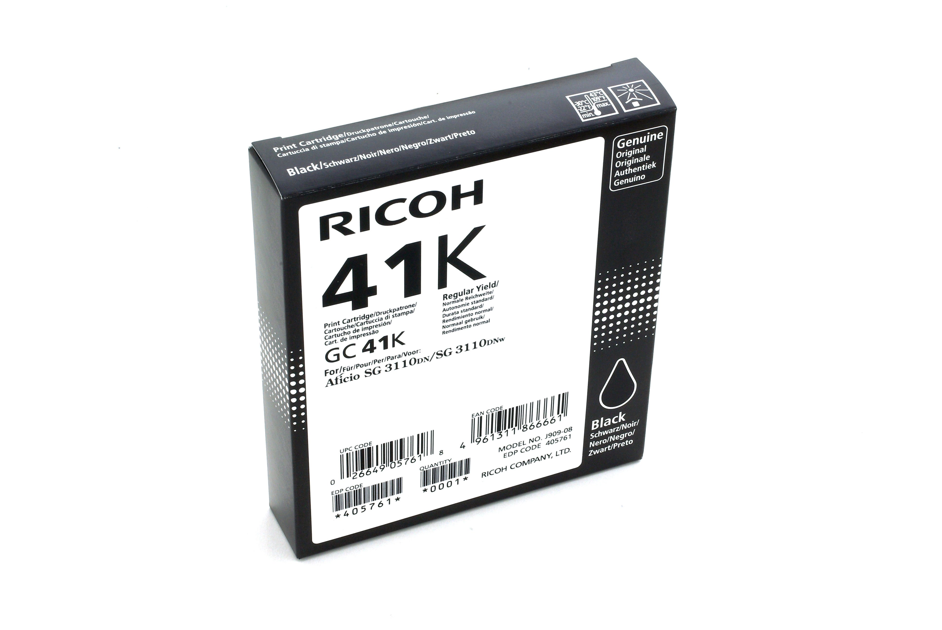 RICOH SG Tinte black HC Gel 2500