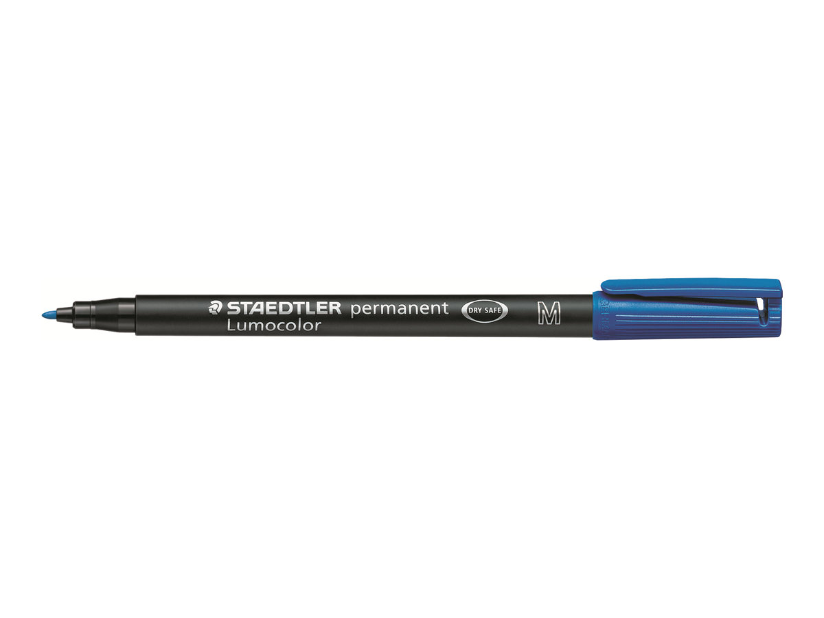 10 STAEDTLER Lumocolor Folienstifte blau 1,0 mm permanent 10 STAEDTLER Lumocolor Folienstifte blau 1,0 mm permanent