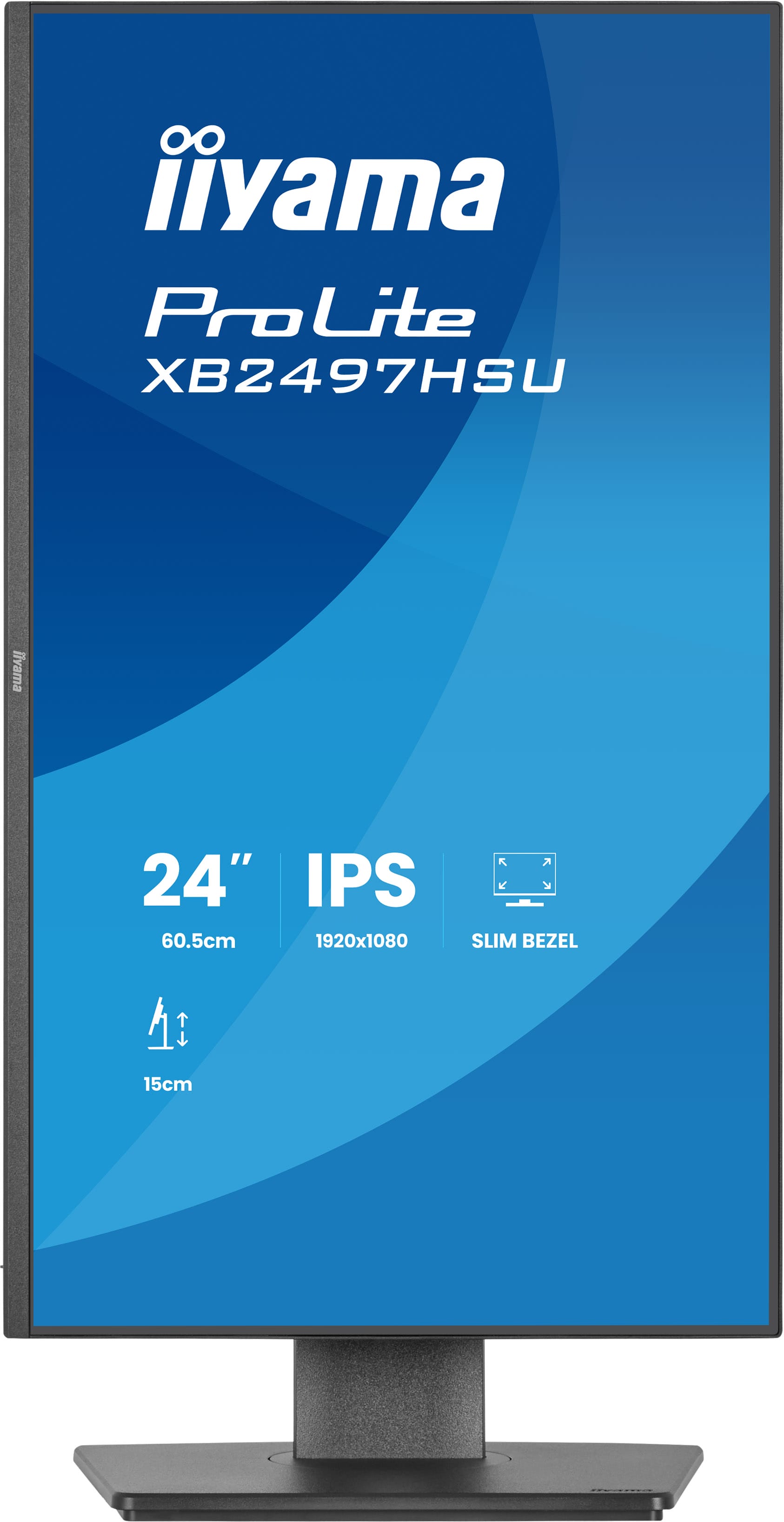 Iiyama ProLite XB2497HSU-B1 61 cm (24") 16:10 HDMI+DP+2xUSB-C