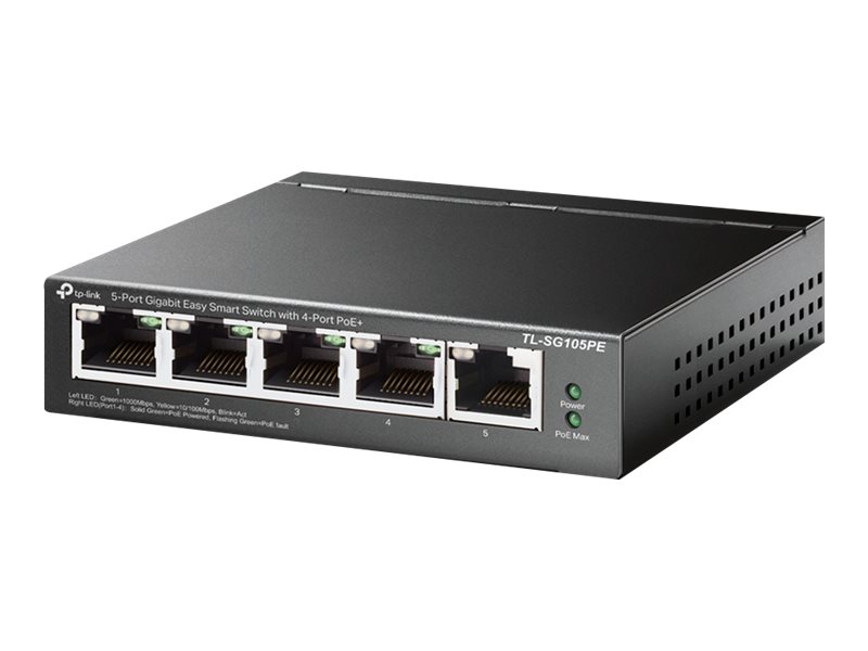TP-LINK TL-SG105PE DESKTOP SMART SWITCH
