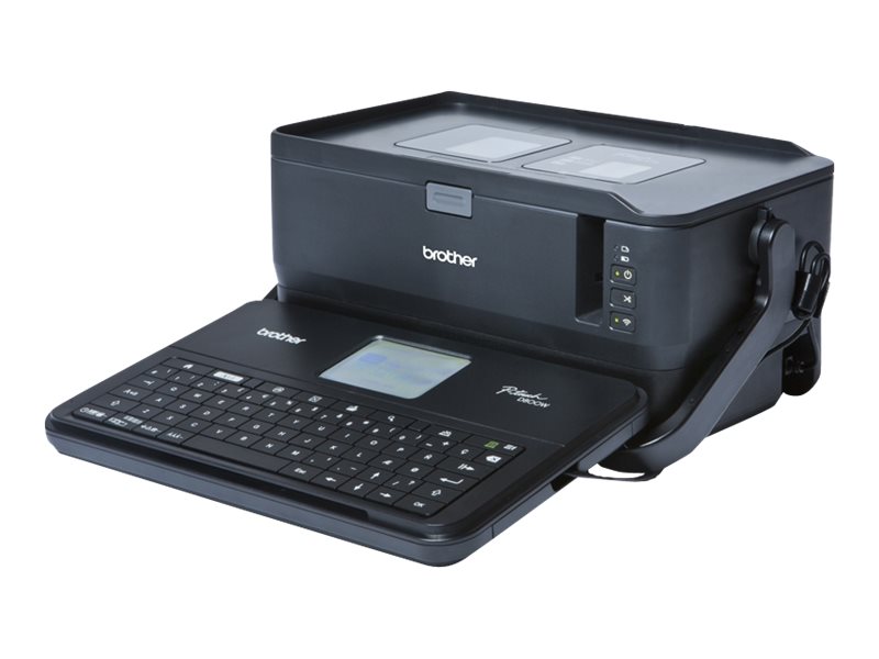 brother P-touch D800W BeschriftungsgerÃ¤t schwarz