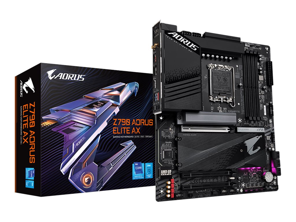 AORUS Motherboard Z790 ELITE AX - ATX - Socket LGA1700 - AMD  Z790