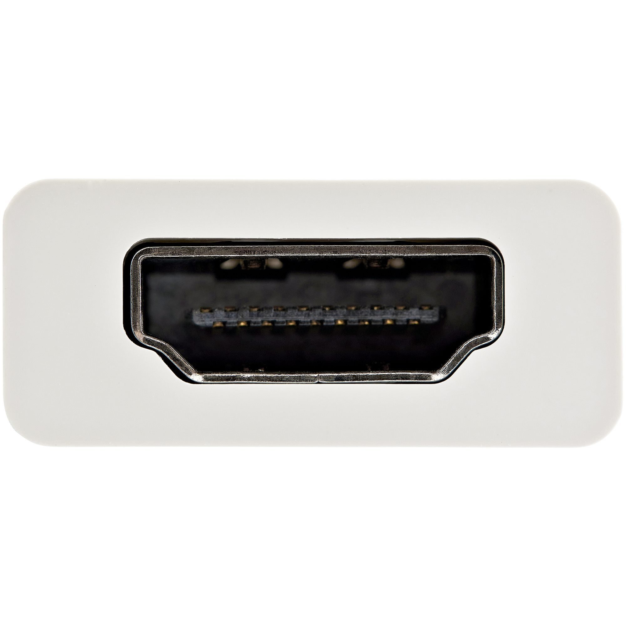 STARTECHCOM USBC zu HDMI Adapter USB Typ C zu HDMI Konverter für Computer mit USB 4K 60Hz Weiss