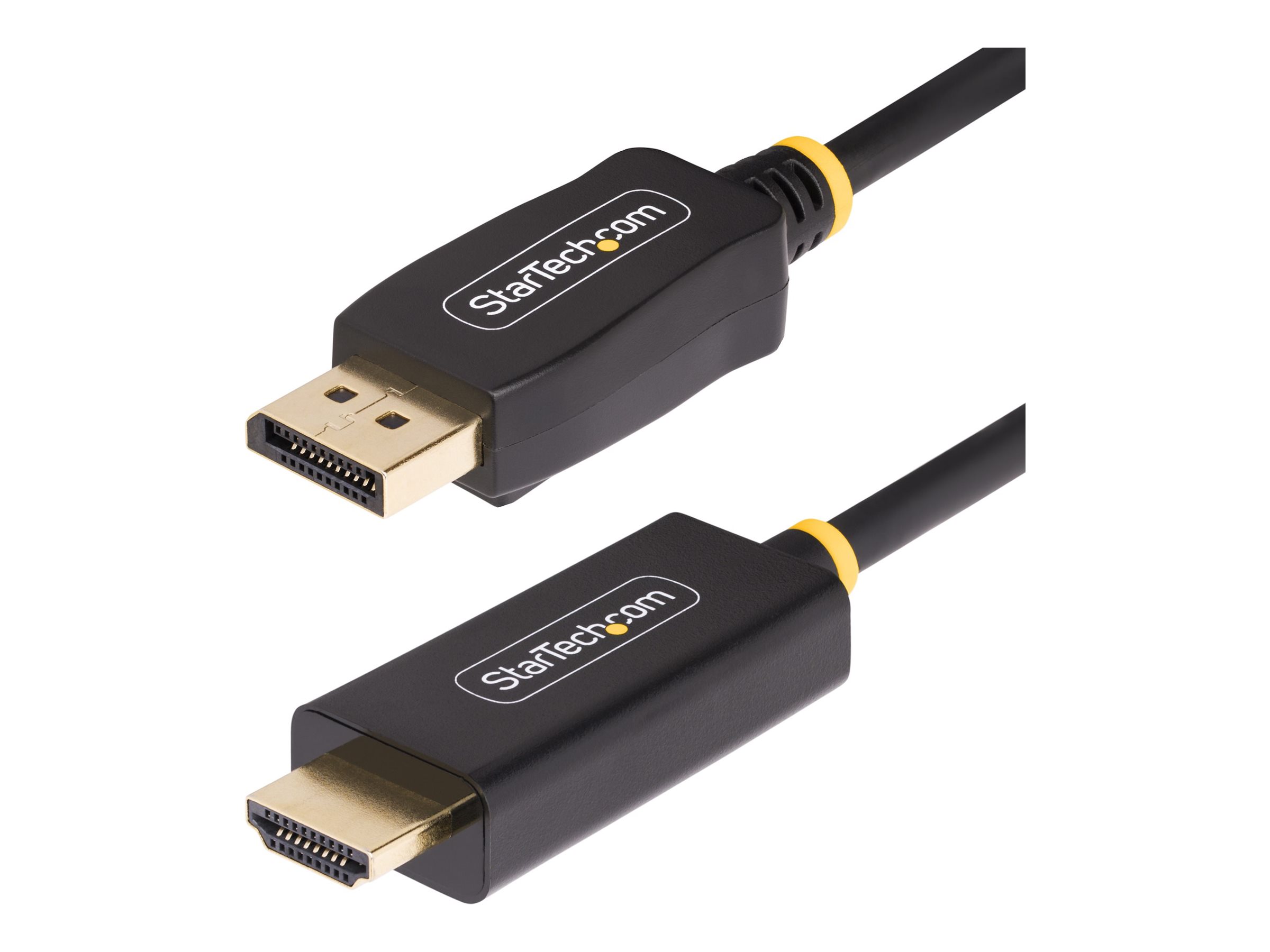 STARTECH.COM 3meter Aktiver DisplayPort auf HDMI Adapterkabel 4K 60Hz mit HDR DP zu HDMI 2.0b Kabel DP auf HDMI Adapter