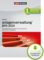 LEXWARE ESD anlagenverwaltung pro 2025 Download Jahresversion 365-Tage