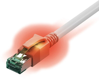 SACON S/FTP Patchkabel Kat.6A Class EA LSOH weiss 0,5m SACON S/FTP Patchkabel Kat.6A Class EA LSOH weiss 0,5m