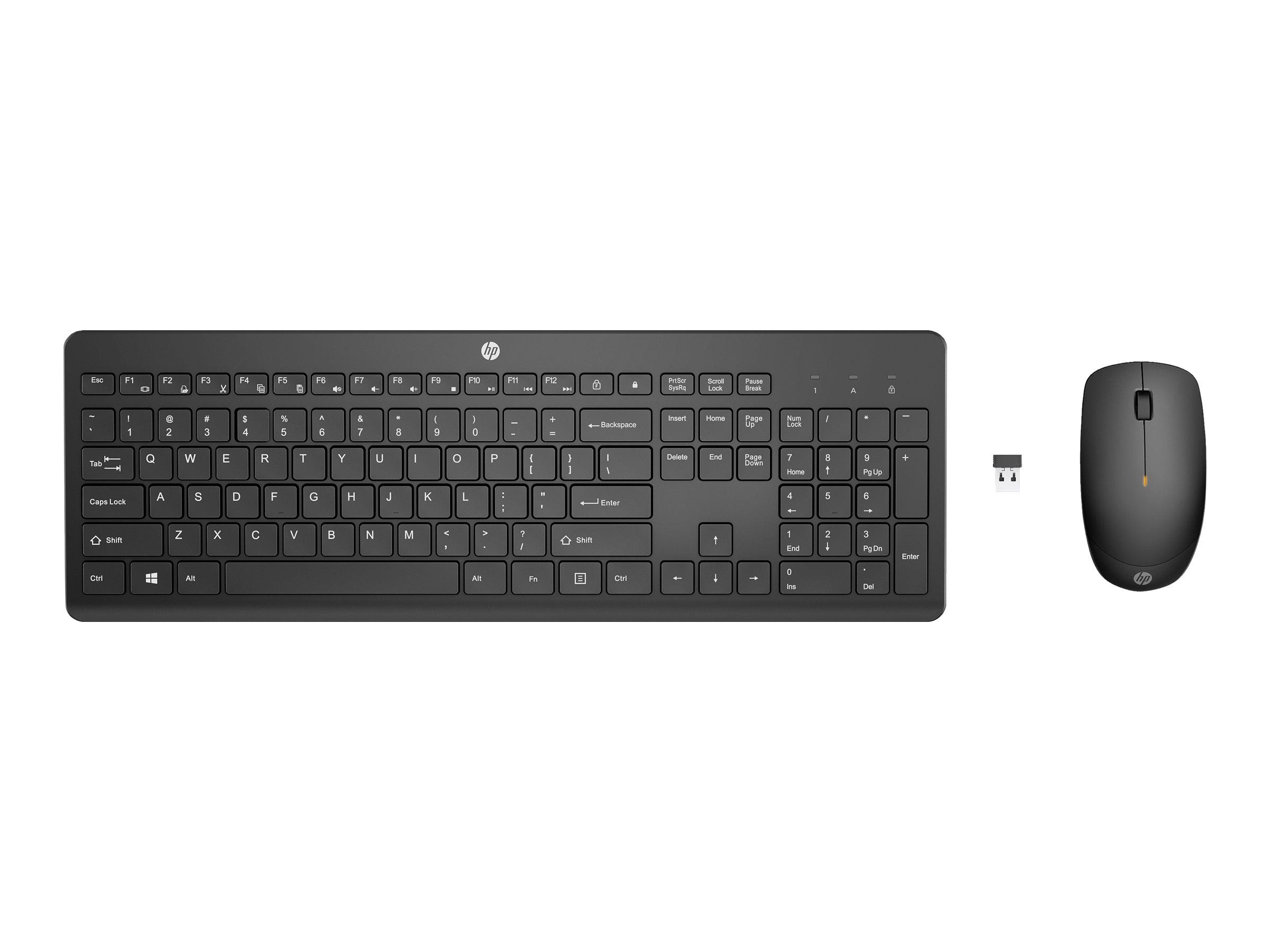 HP 650 Wireless Keyboard and Mouse Combo BLK GR (P)