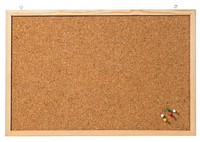 Franken Pinnwand 120,0 x 80,0 cm Kork Braun