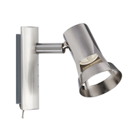 Paulmann Wandleuchte LB24 Teja GU10 max 10W dim Nickel satiniert Paulmann Wandleuchte LB24 Teja GU10 max 10W dim Nickel satiniert