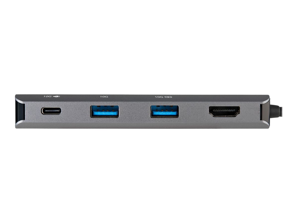 STARTECH.COM USB-C Multiport Adapter - 10Gbit/s USB3.1 Gen2mini Dock - 4K 30Hz HDMI - Stromversorgung 3.0 Passthrough - 100W