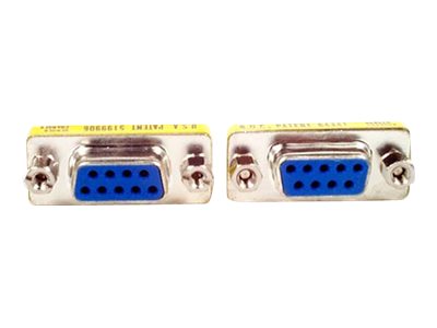 STARTECH.COM Slimline DB9 Serial Gender Changer - F/F - Serial gender changer - DB-9 F to DB-9 F GC9SF STARTECH.COM Slimline DB9 Serial Gender Changer - F/F - Serial gender changer - DB-9 F to DB-9 F GC9SF