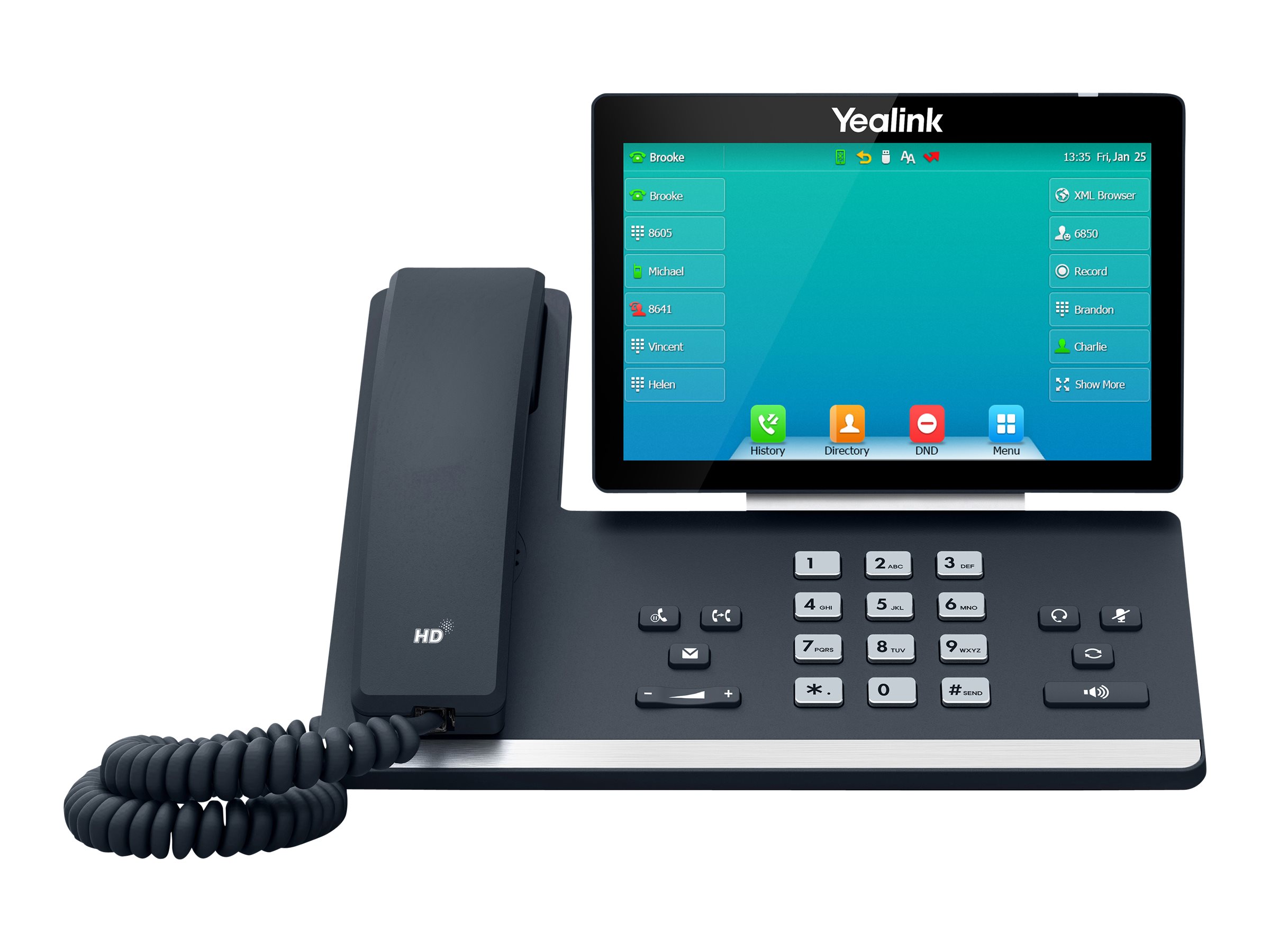 YEALINK SIP-T57W V.2 NEW CHIPSET SIP-Phone ohne Netzteil