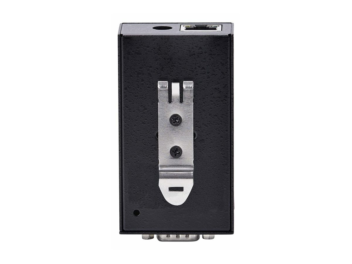 STARTECH.COM 1-Port Seriell auf POE Ethernet Adapter Serial TCP IP Server Wand/DIN Montage RS232 Ethernet Adapter/Konverter
