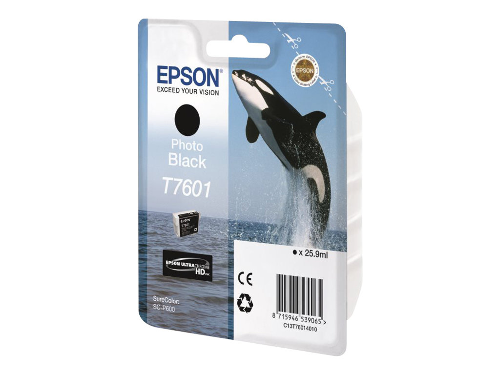 EPSON T7601  Foto schwarz Druckerpatrone