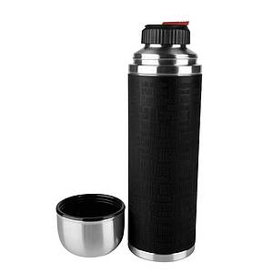 emsa Isolierflasche SENATOR Sleeve schwarz 1,0 l, 1 St