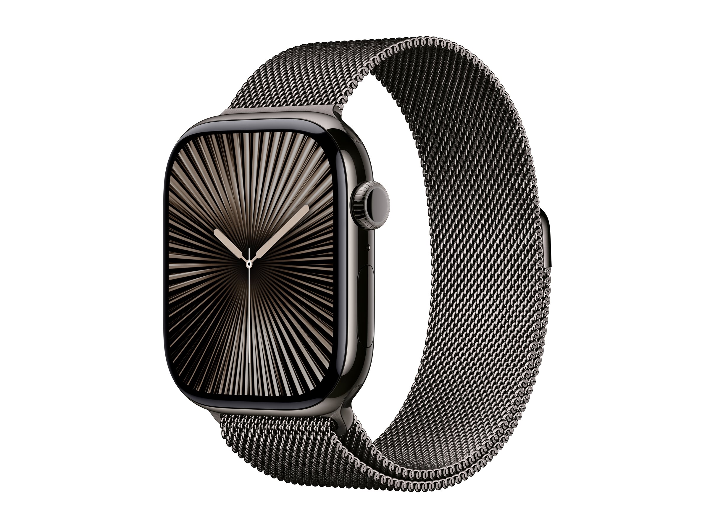 APPLE Watch Series 10 GPS + Cellular 46mm Slate Titanium Case with Slate Milanese Loop - S/M APPLE Watch Series 10 GPS + Cellular 46mm Slate Titanium Case with Slate Milanese Loop - S/M