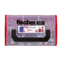 fischer L-Boxx mini DuoPower 535969 Duebel- und Schrauben-Sortiment, 210 St.