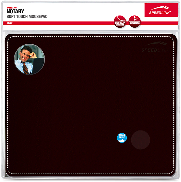 speedlink Mousepad NOTARY schwarz