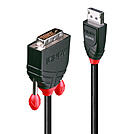 LINDY Kabel DisplayPort/DVI-D 2m DP Stecker an DVI-D Stecker