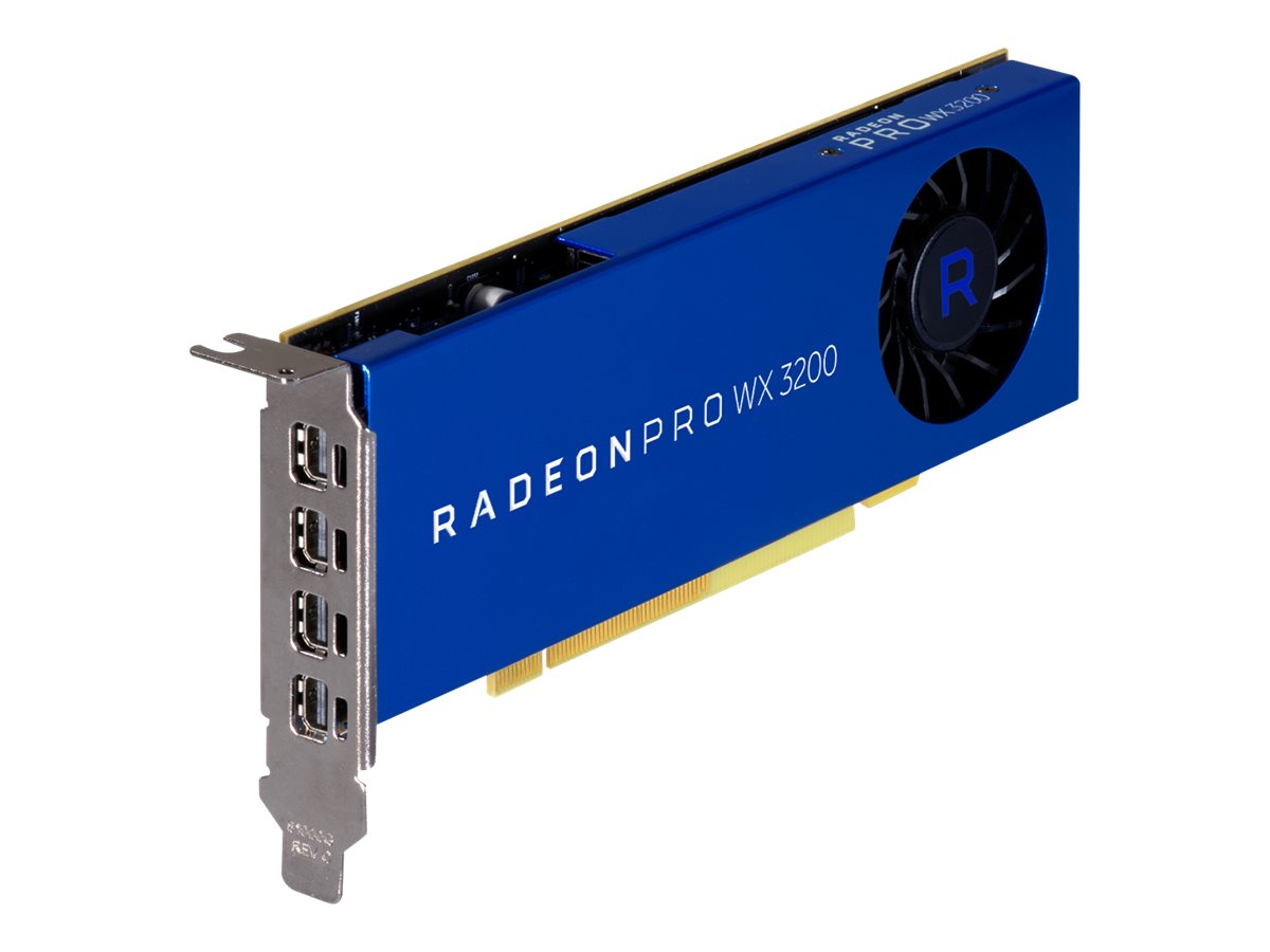 AMD Radeon Pro WX3200              4GB PCI-E        4xDP