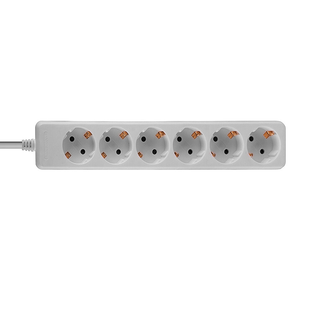 LINDY 6-fach Schuko Steckdosenleiste LINDY 6-fach Schuko Steckdosenleiste