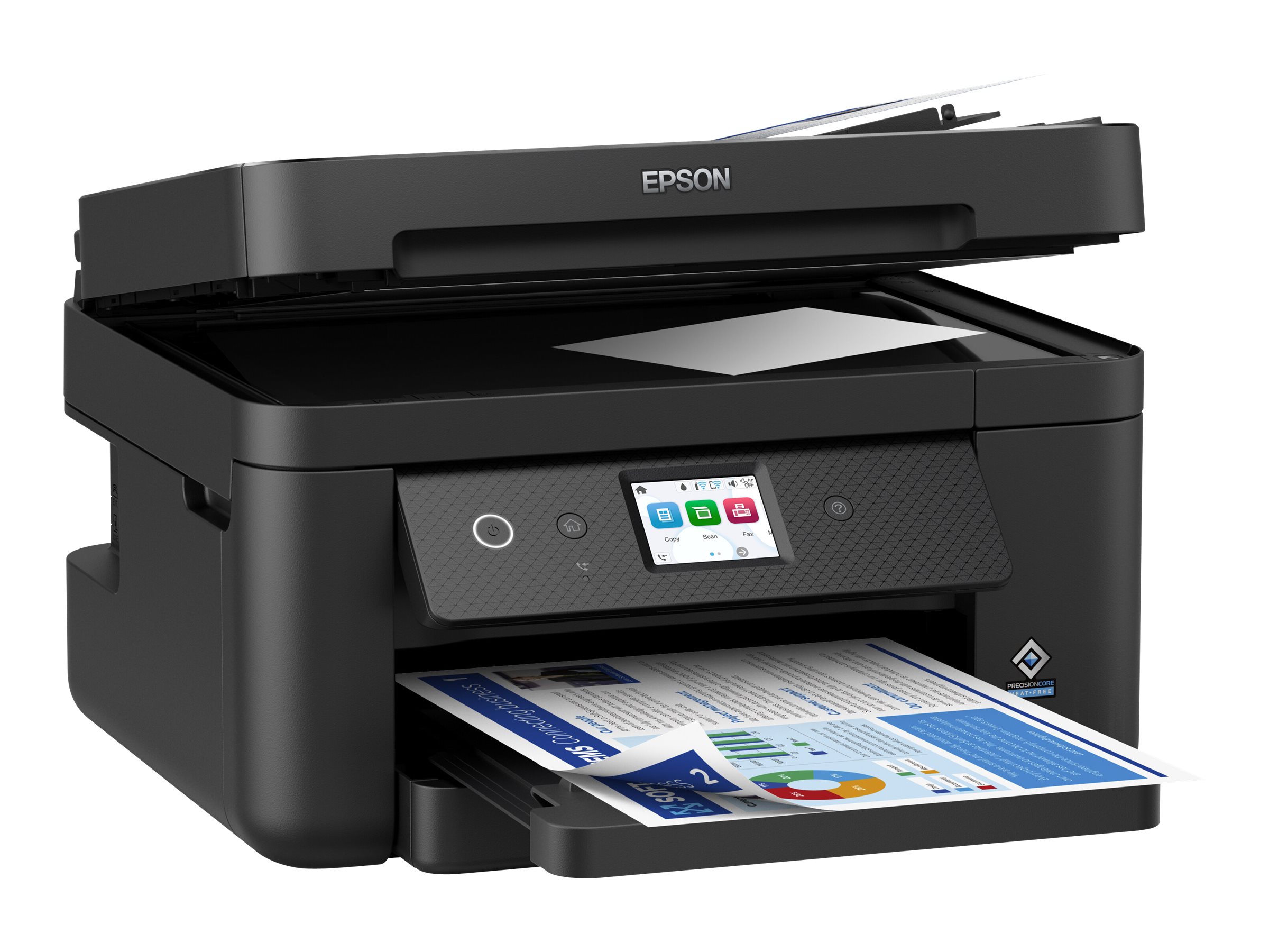 EPSON WorkForce WF-2960DWF 4 in 1 Tintenstrahl-Multifunktionsdrucker schwarz