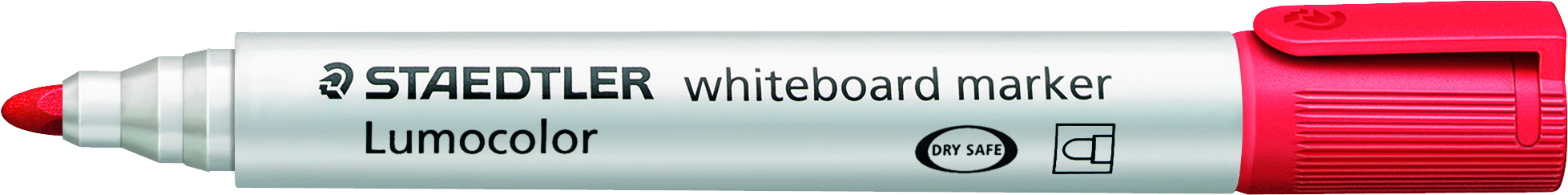 STAEDTLER Lumocolor Whiteboard-Marker farbsortiert 2,0 mm, 4 St.