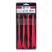 STAEDTLER Modellierwerkzeug rot 4er Set STAEDTLER Modellierwerkzeug rot 4er Set