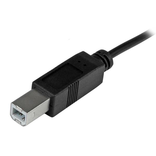 STARTECHCOM USBC to USBB Cable MM 1m 3ft USB 20