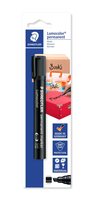 STAEDTLER Lumocolor Permanentmarker schwarz 2,0 - 5,0 mm, 1 St. STAEDTLER Lumocolor Permanentmarker schwarz 2,0 - 5,0 mm, 1 St.