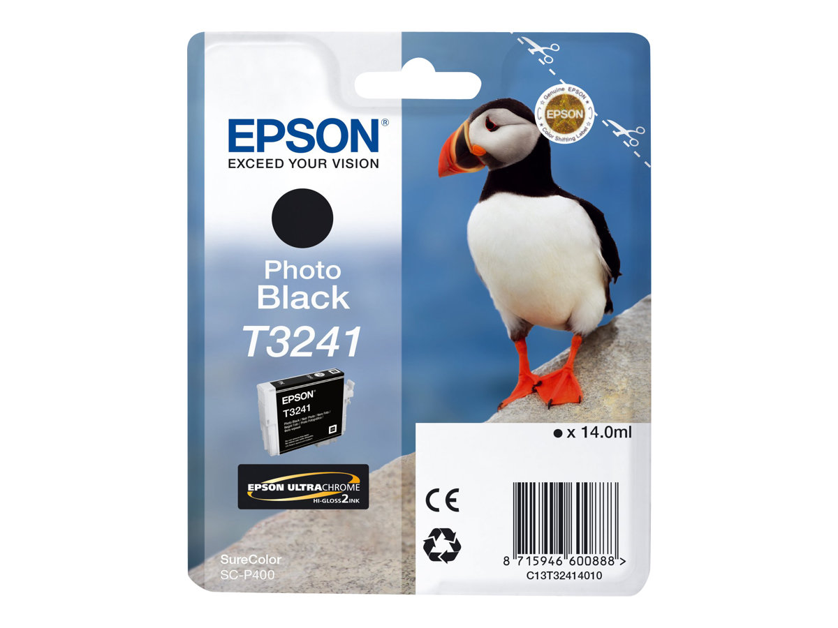 EPSON T3241  Foto schwarz Druckerpatrone