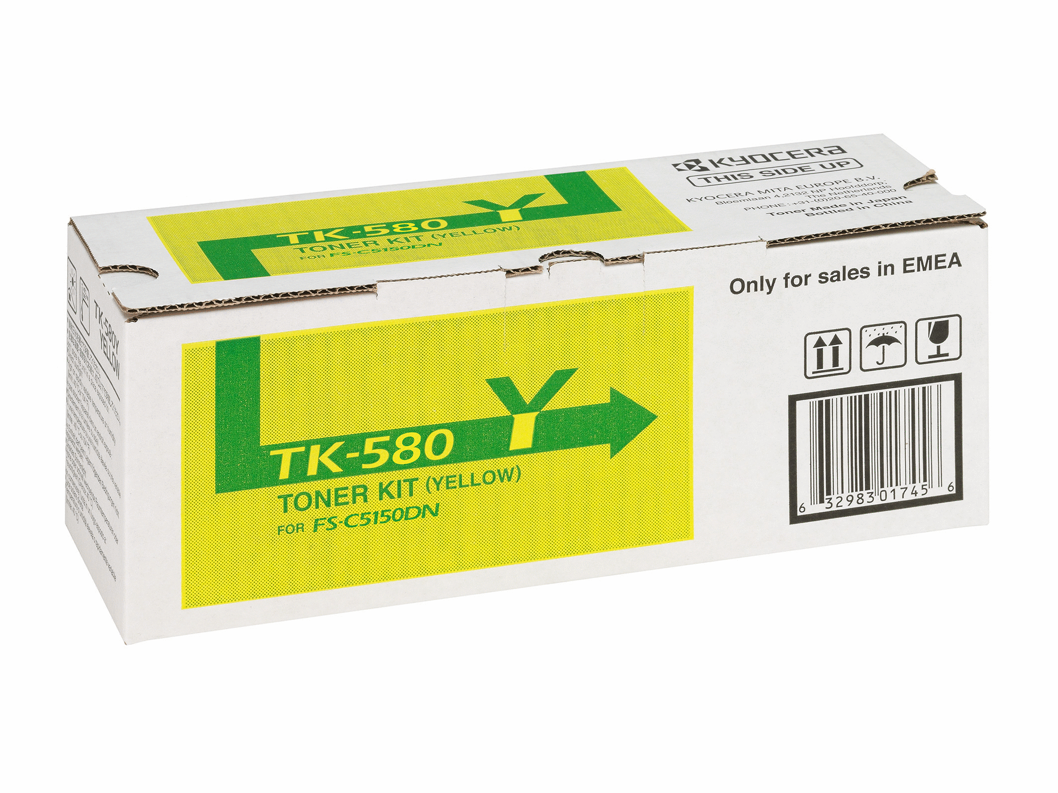 1T02KTANL0 KYOCERA TK580Y FSC Toner