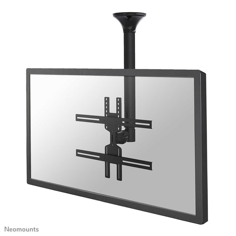 Deckenhalterung fuer FlachbildschirmeFernseher bis 60 152 cm 35KG FPMAC400BLACK Neomounts