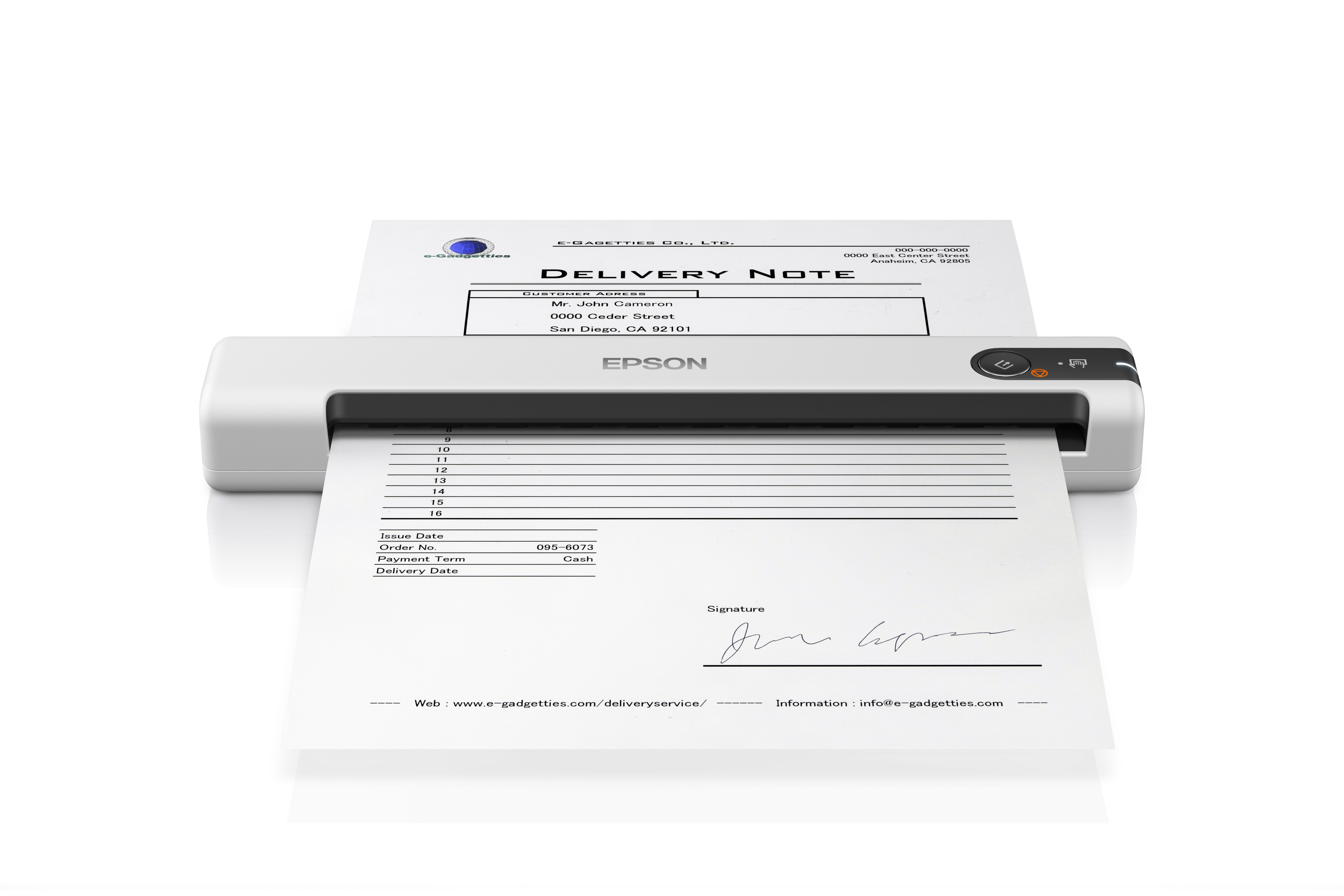 Epson WorkForce DS-70 Einzelblatt-Scanner