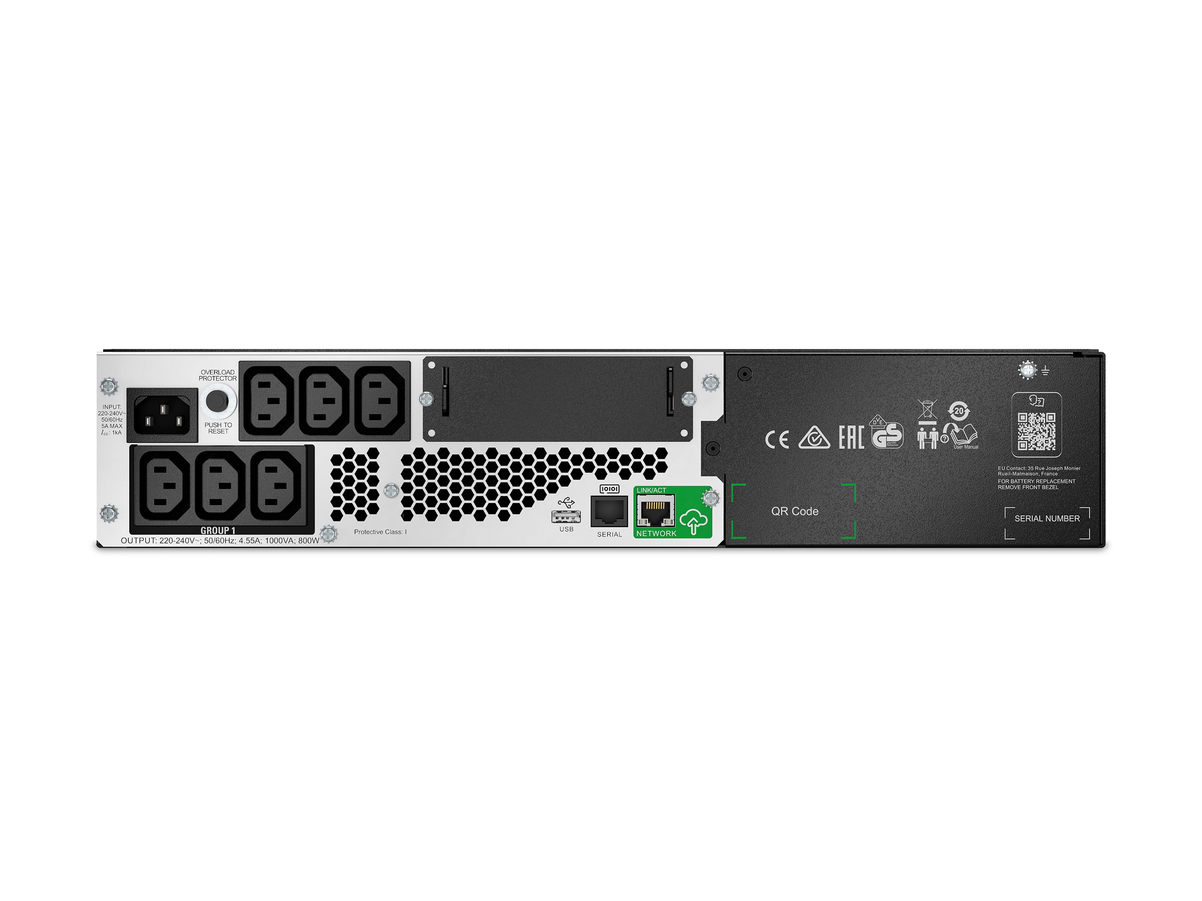 APC Smart-UPS Lithium Ion Short Depth 1000VA 230V with SmartConnect APC Smart-UPS Lithium Ion Short Depth 1000VA 230V with SmartConnect