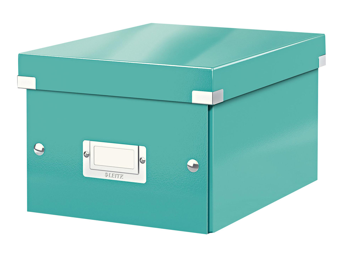 LEITZ Click & Store Aufbewahrungsbox 7,4 l eisblau 21,6 x 28,2 x 16,0 cm LEITZ Click & Store Aufbewahrungsbox 7,4 l eisblau 21,6 x 28,2 x 16,0 cm