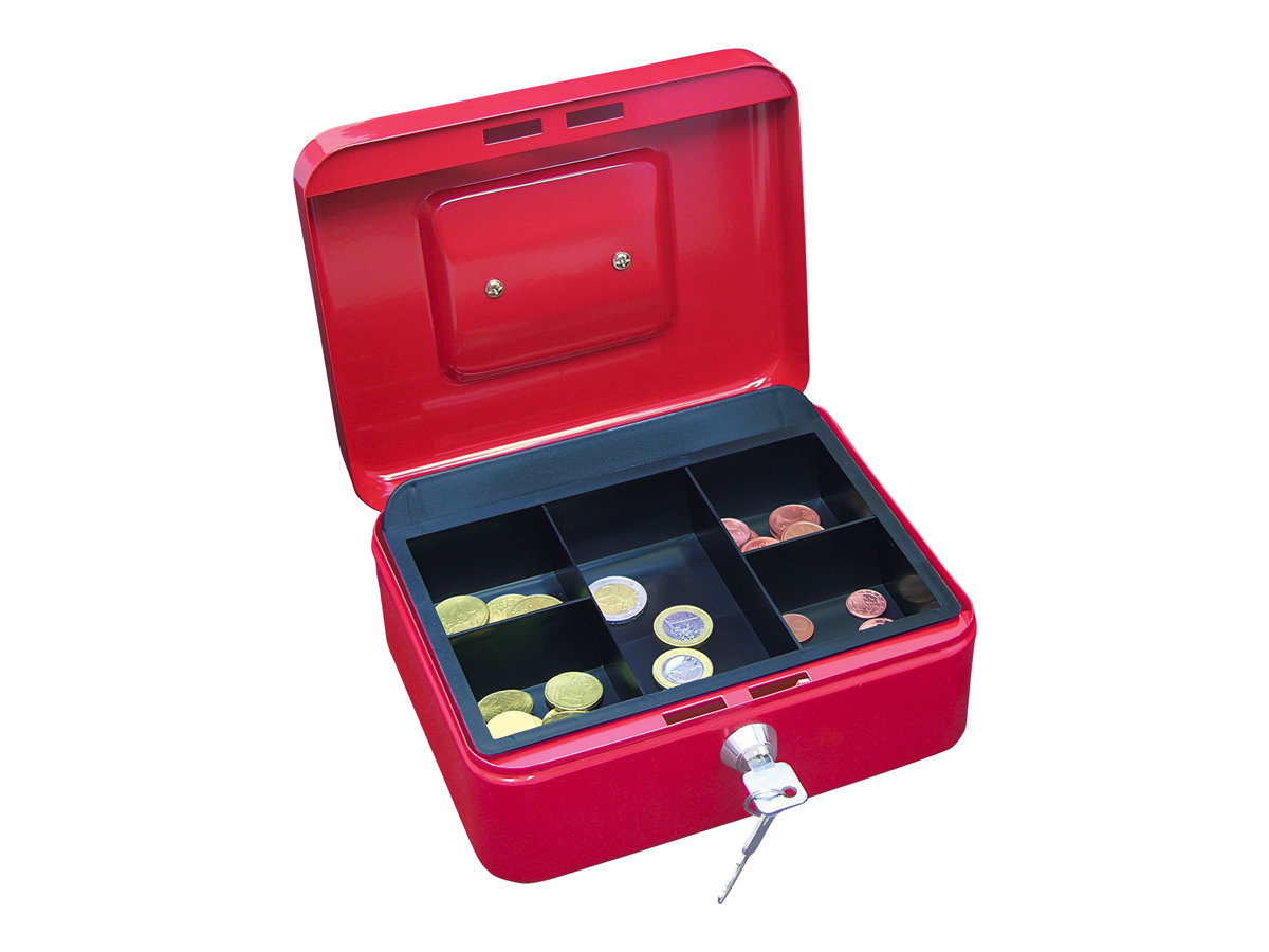WEDO Geldkassette 145202X GrÃ¶Ãe 2 rot