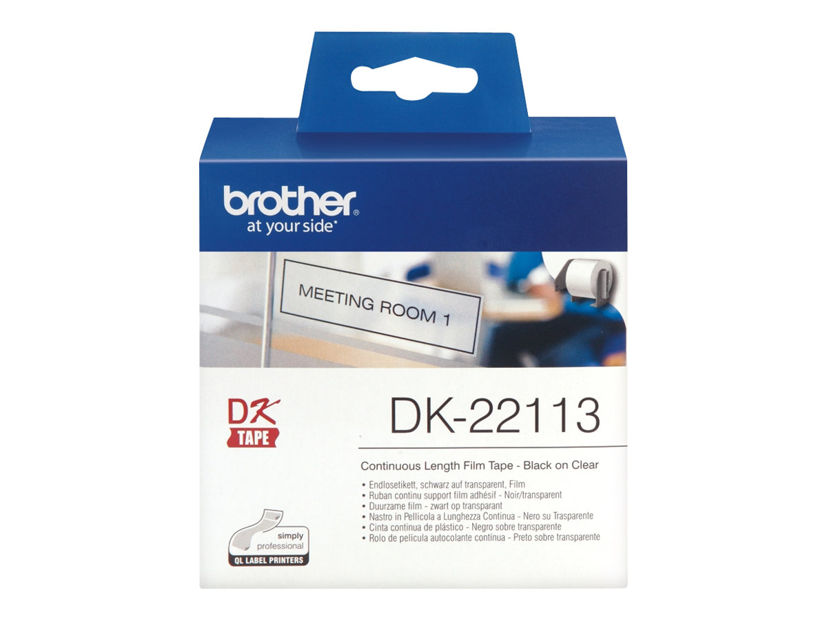 DK22113 BROTHER PT QL550 ETIKETTEN KLAR DK22113 BROTHER PT QL550 ETIKETTEN KLAR