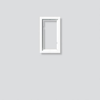 Siedle Kombirahmen KR 611-2/1-0 W