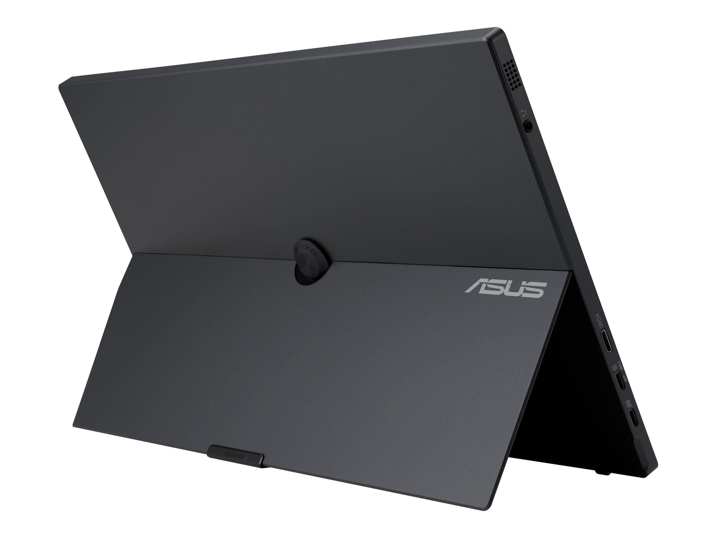ASUS ZenScreen Touch MB16AMTR portable monitor 39,62cm 15,6Zoll IPS FHD WLED 16:9 250cd/m2 5ms HDMI USB-C Speakers Black+Dark Gray