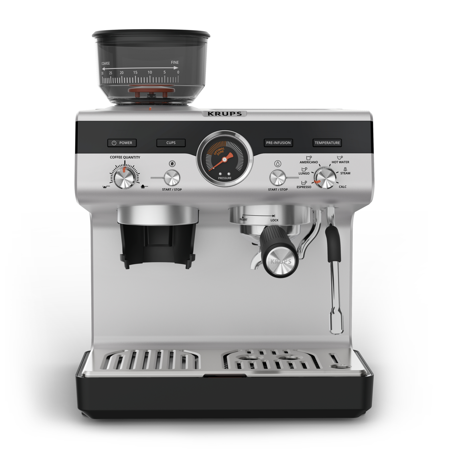Krups Precision XP801T Siebträgermaschine