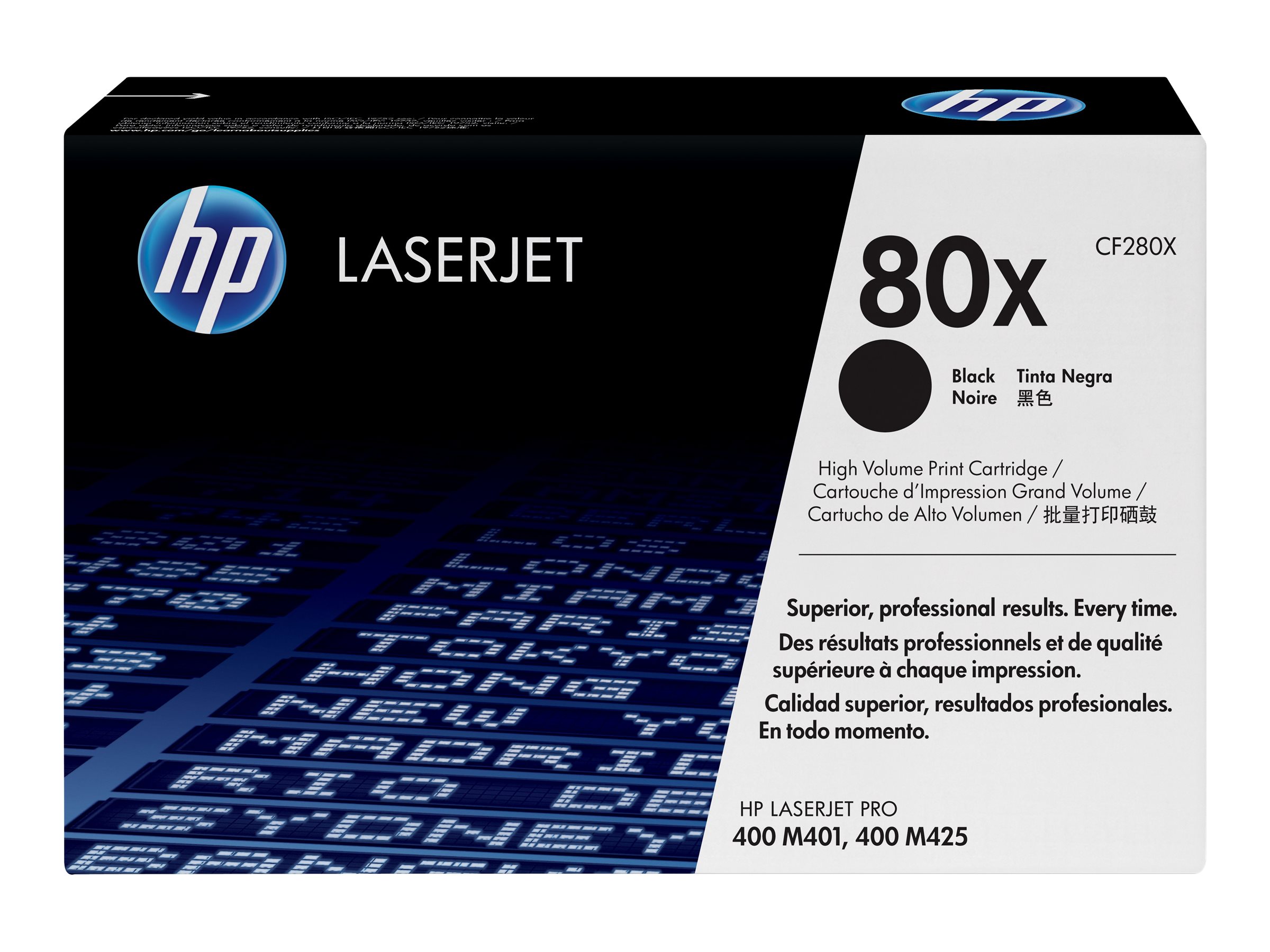 HP 80X (CF280X) schwarz Tonerkartusche HP 80X (CF280X) schwarz Tonerkartusche