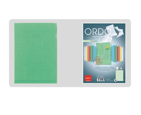 10 ELCO SichthÃ¼llen Ordo transparent DIN A4 grÃ¼n glatt 80 g/qm