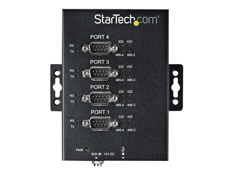 StarTech 4 Port industrieller USB auf RS232422485 Serieller Adapter 15kv ESD Schutz USB zu Seriell Adapter