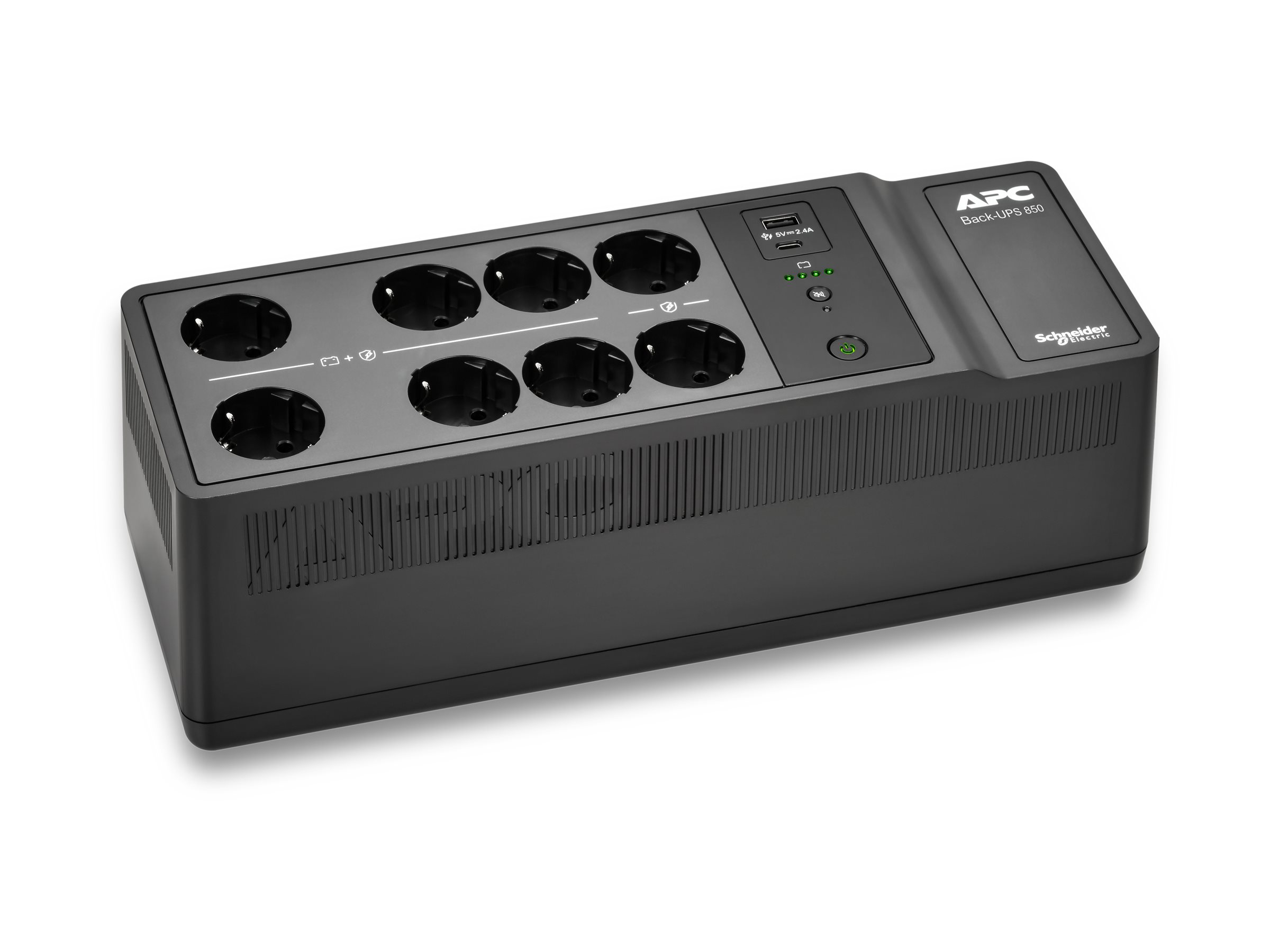 APC Back-UPS 850VA, 230V, USB Typ-C und -A Ladeanschlus