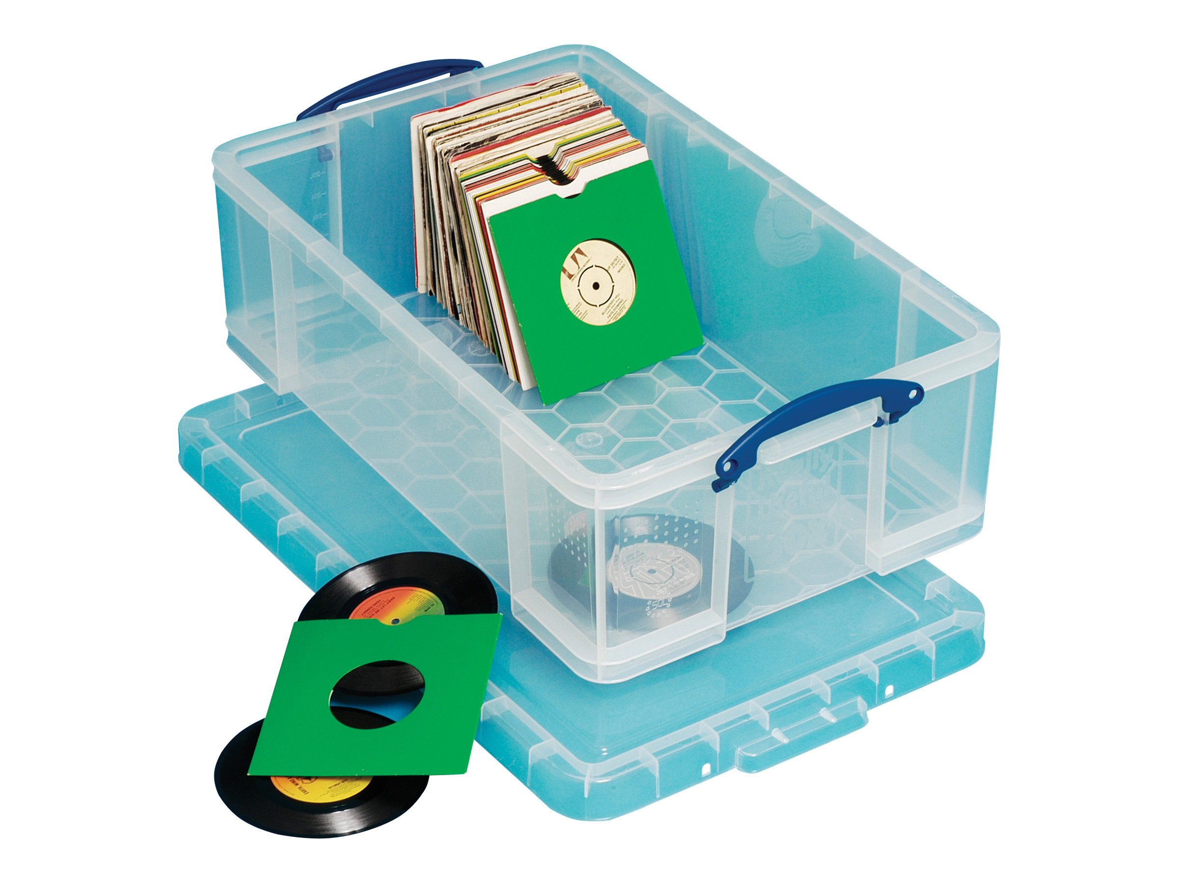 Really Useful Box Aufbewahrungsbox 50,0 l transparent 71,0 x 44,0 x 23,0 cm, 1 St