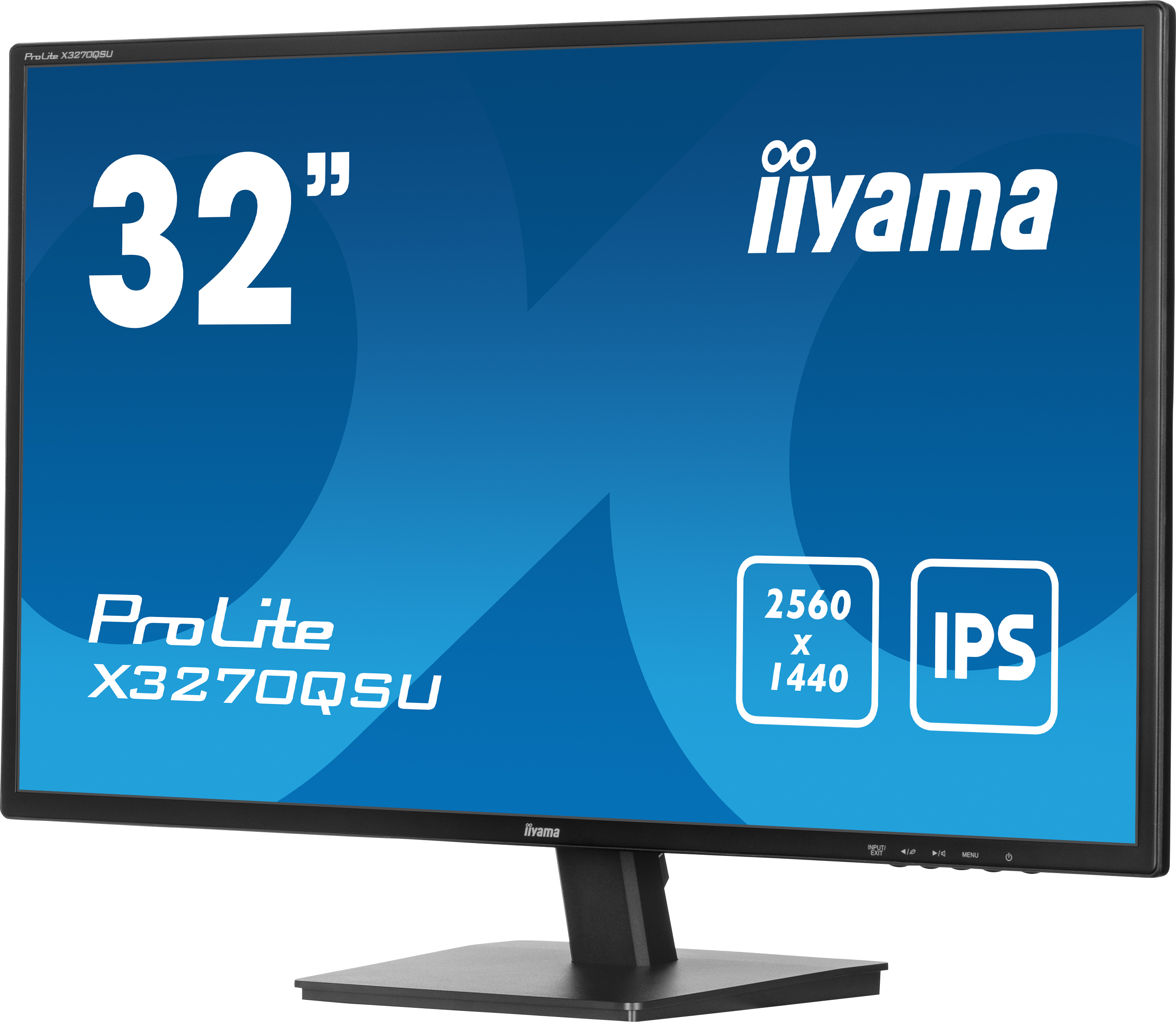 IIYAMA X3270QSUB1 81,28cm 32Zoll IPS 2560x1440 250cdm2 3ms 2xHDMI DP USB