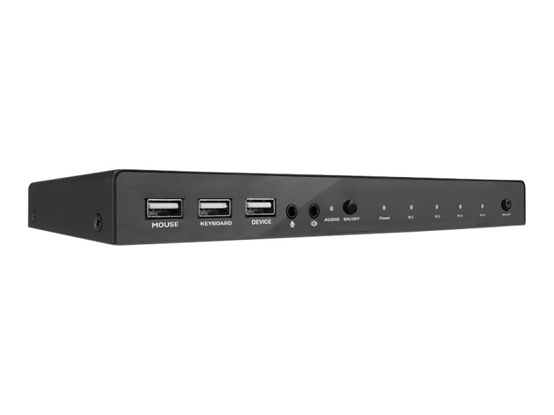 LINDY 4 Port HDMI 18G USB 2.0 & Audio KVM Switch LINDY 4 Port HDMI 18G USB 2.0 & Audio KVM Switch