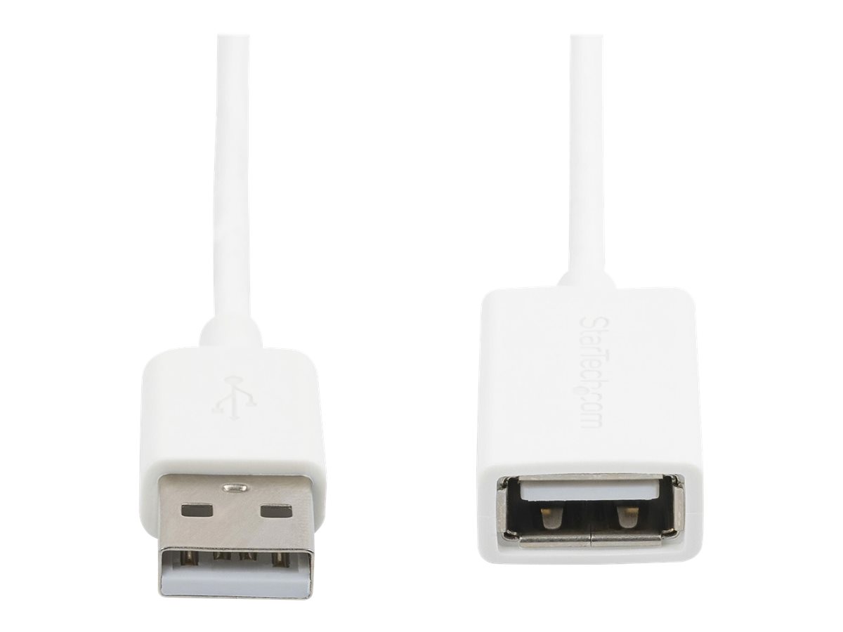STARTECH.COM 3m White USB 2.0 Extension Cable A to A - M/F